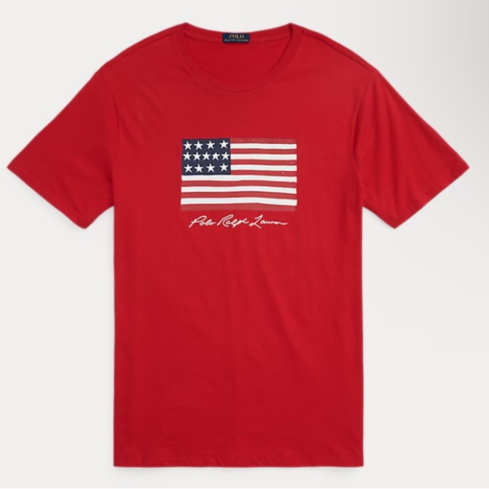 NWT Polo by Ralph Lauren Red Short Sleeve Tee